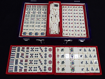 本象牙 麻雀牌 背竹 ケース付 高価買取しました。神奈川県のお客様