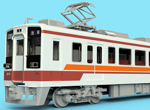 天賞堂からT-Evolutionの東武6050型イメージCG発表！発売予定時期