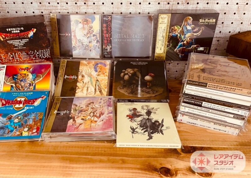 ゲームサウンドトラックCDを東京都葛飾区亀有で出張買取いたしました