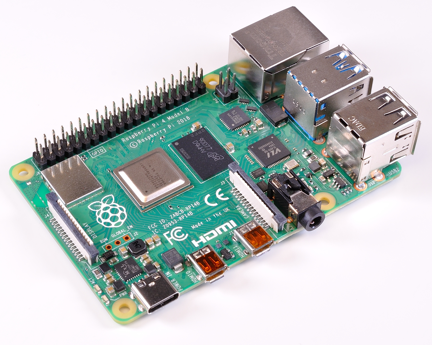 Raspberry Pi 4 launches with BCM2711 quad-core Cortex-A72 64-bit
