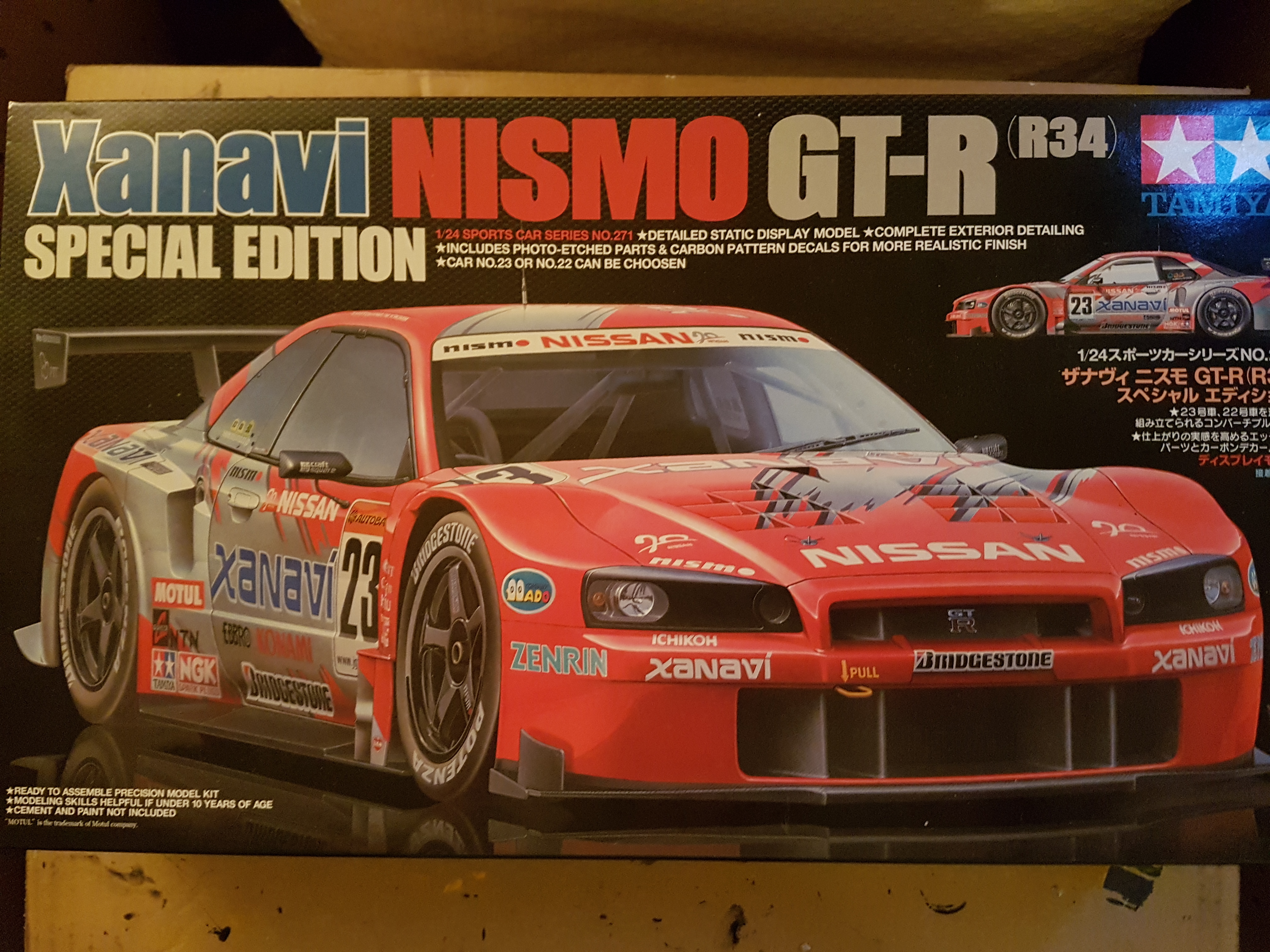 2003 XANAVI Nissan Skyline Nismo GT-R(R34) – Tamiya – Rays Kits