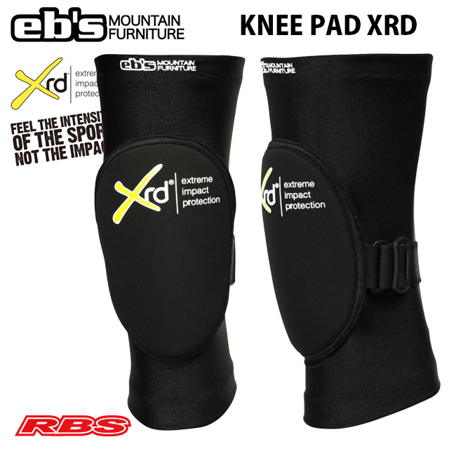 eb's KNEE PAD XRD エビス ニーパッド XRD スノーボード プロテクター
