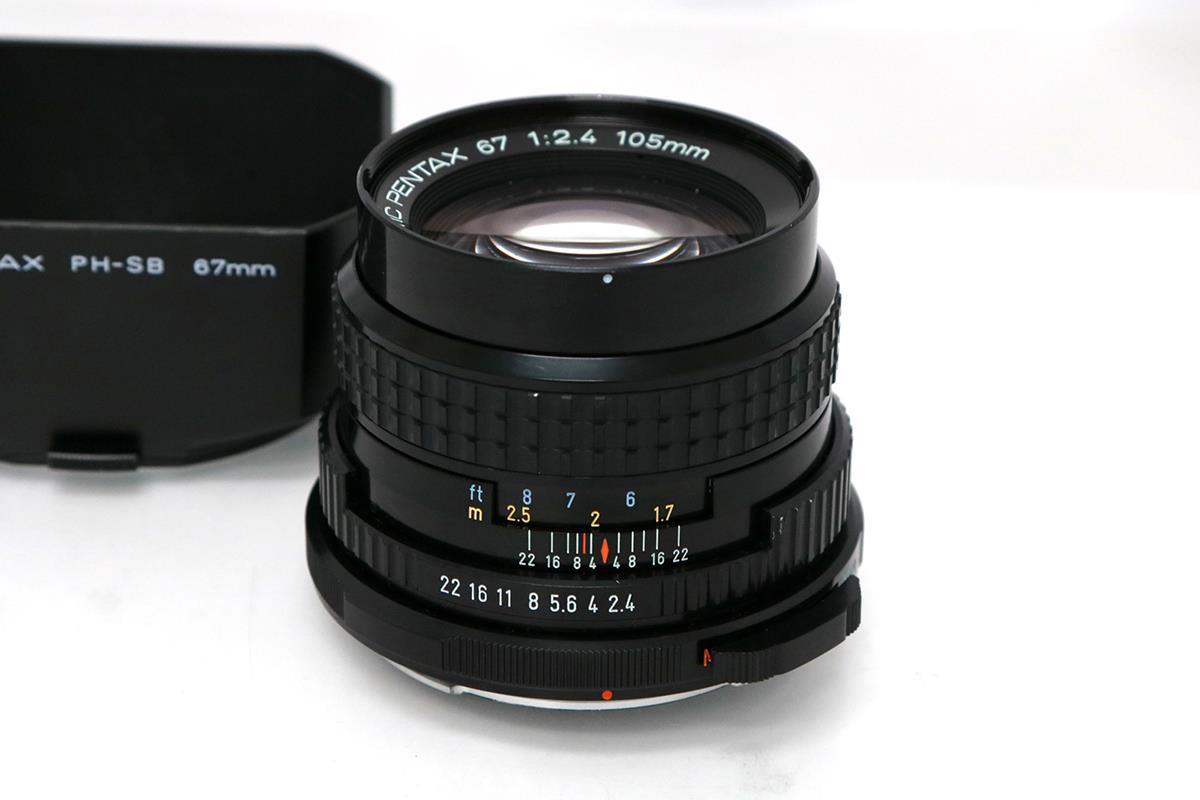 極上品◇PENTAXペンタックス SMC 67 105mm F2.4◇銘玉/4351 外観極上