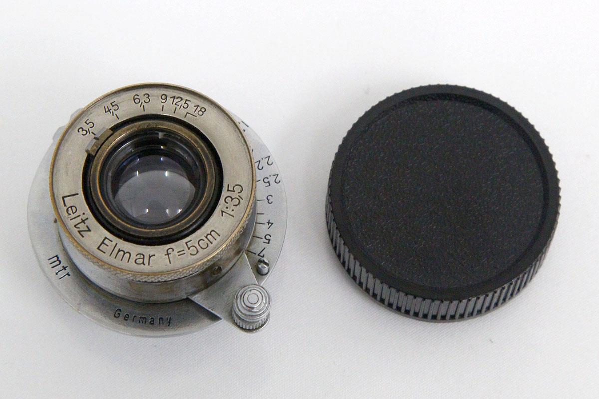 Elmar 5cm F3.5 ニッケルエルマー ライカL39マウント用 γA4317-2M3A-ψ