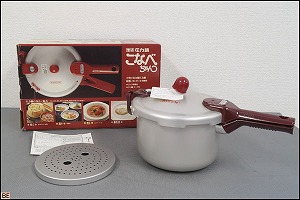 未使用◇こなべちゃん RM1-30 3L 信頼の理研製 圧力鍋 - 神戸市・西宮
