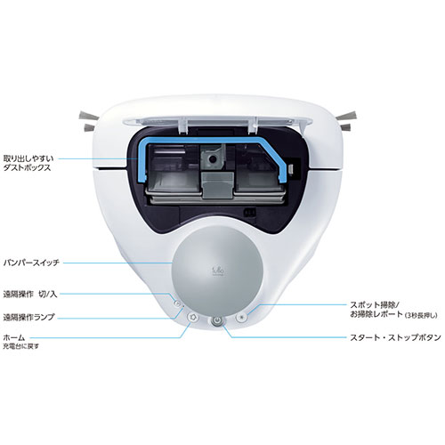 パナソニックのロボット掃除機RULO MC-RSF1000をレンタルしとこ