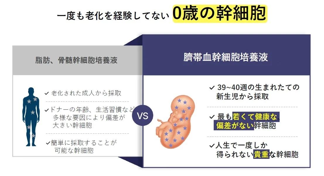 エクソヒーラー（臍帯血幹細胞由来培養上清液） | リアルクリニック