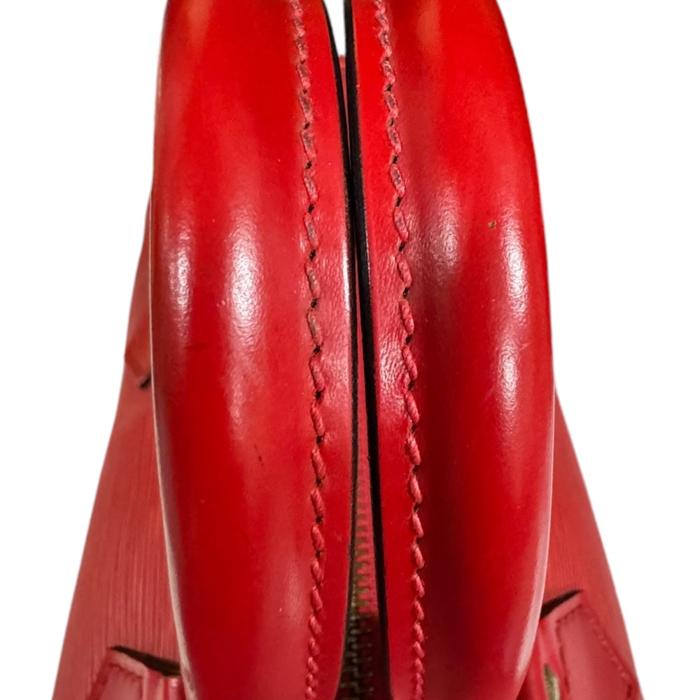 LOUIS VUITTON ルイヴィトン スピーディ25 エピ ハンドバッグ レッド