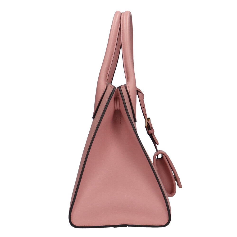プラダ PRADA サフィアーノ ショルダーバッグ レザー ピンク