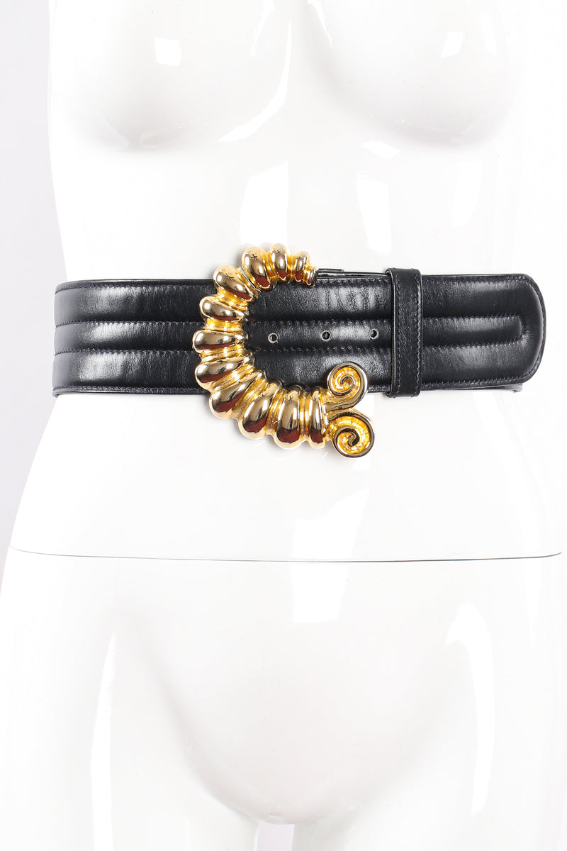 Vintage Escada Golden Caterpillar Belt – Recess