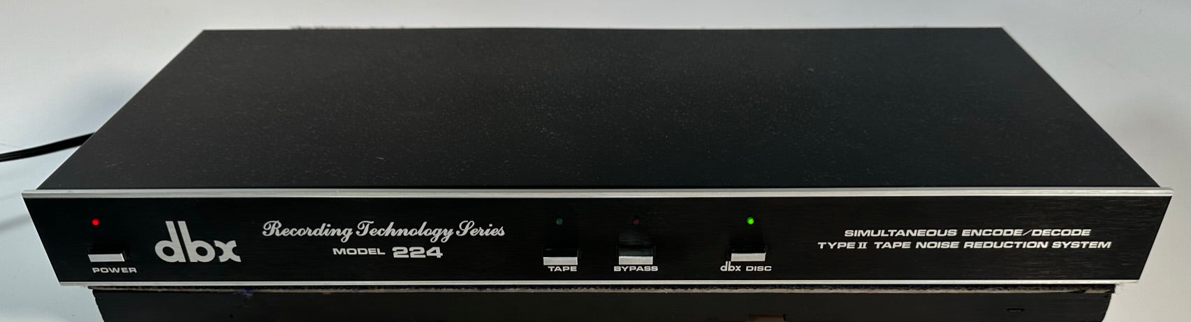 DBX Model 224 Type II Tape Noise Reduction System – Record Mart HiFi