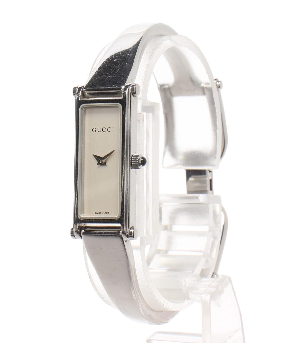 GUCCI 腕時計 クオーツ シルバー 1500L レディース グッチ – Rehello