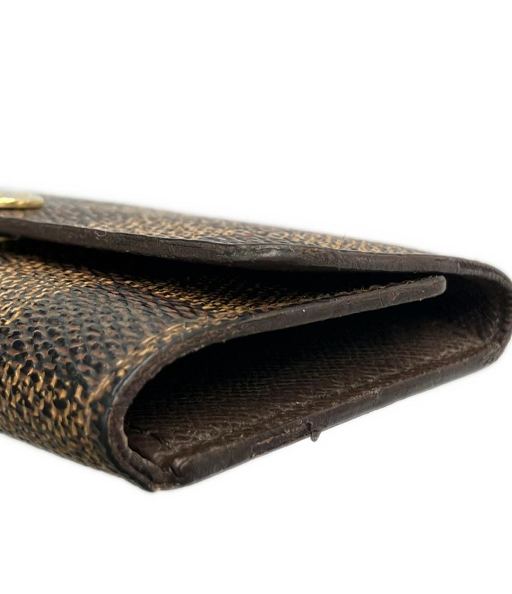 LOUIS VUITTON 6連キーケース ミュルティクレ6 ダミエ エベヌ N62630