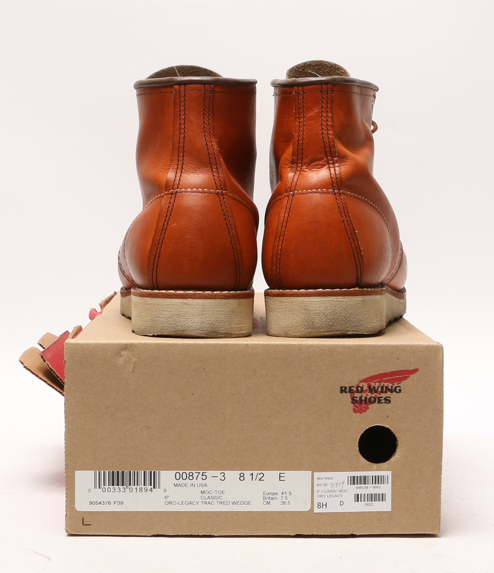 レッドウィング ブーツ 6インチ クラシックモック875 メンズ SIZE 26.5