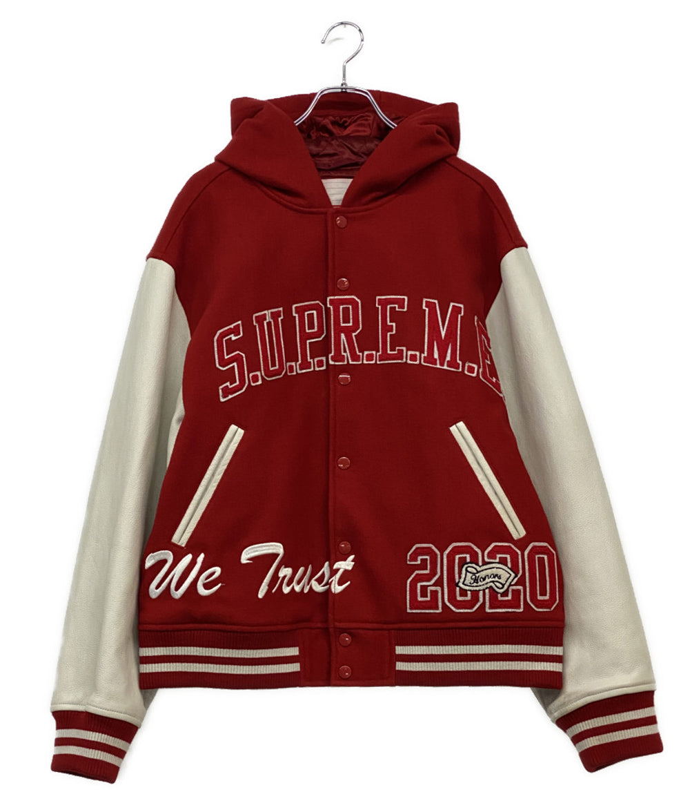 Supreme ジャケット king hooded varsity JKT 20FW メンズ SIZE L