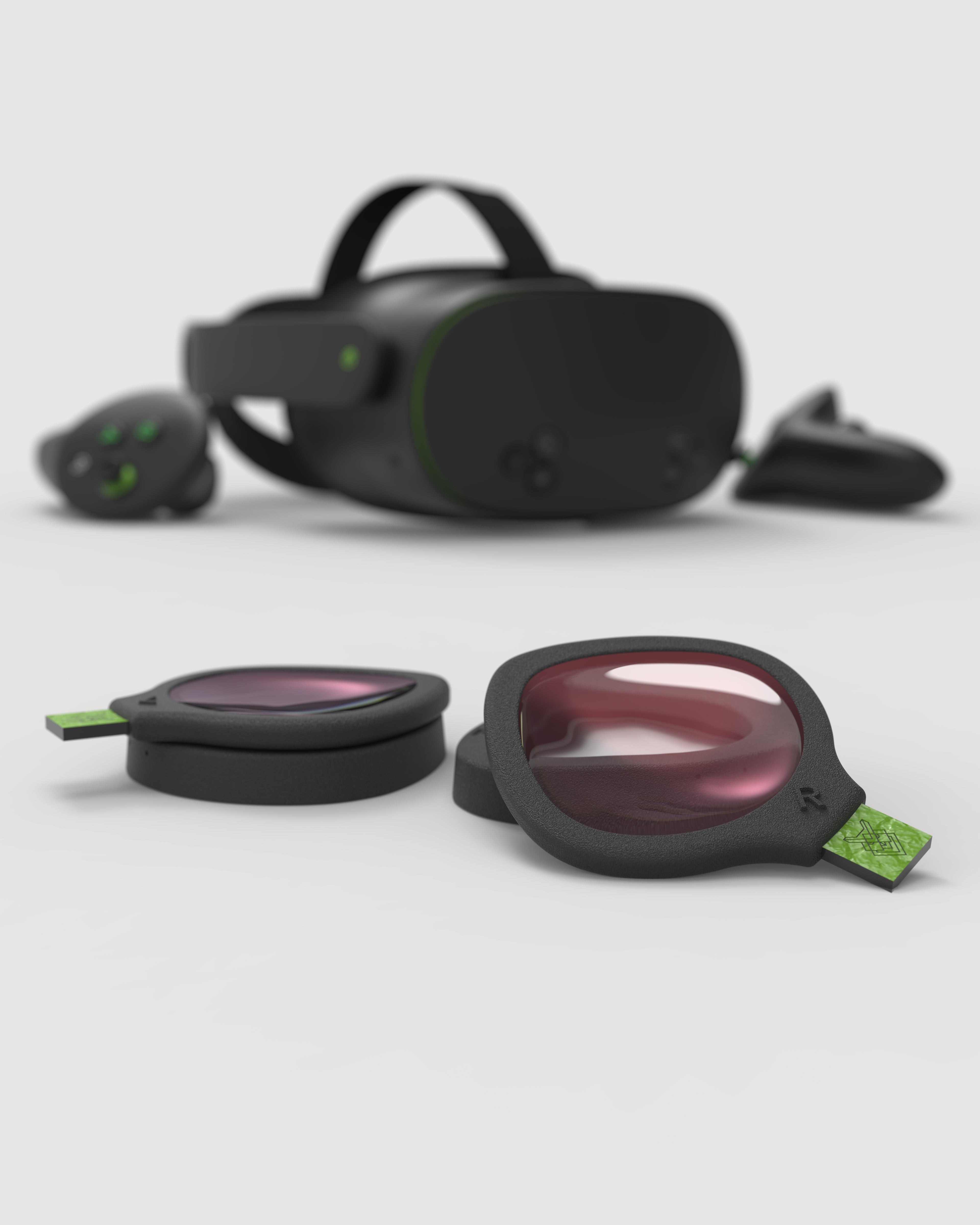 VR Prescription Lens Kit for Meta Quest 3S - XBox Edition | Reloptix