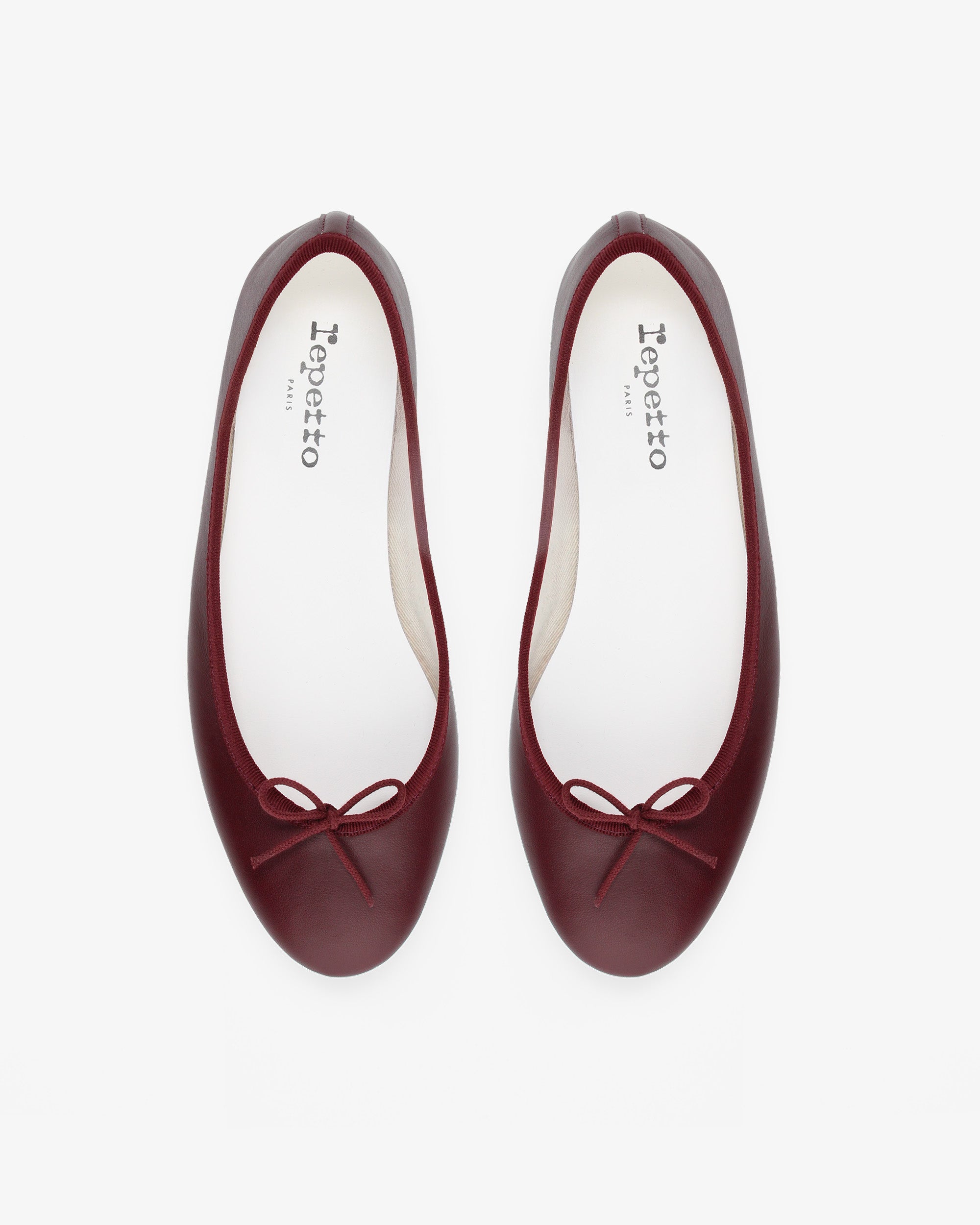 Cendrillon Ballet Flats Deep Wine Red | Repetto