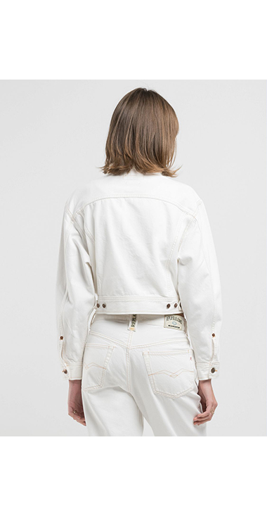 9Z1 ECO PLUS ホワイトデニムジャケット（セットアップモデル