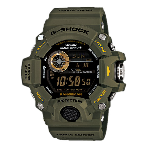 G-SHOCK 腕時計 RANGEMEN 海外モデル GW-9400-3 逆輸入 | ミリタリー