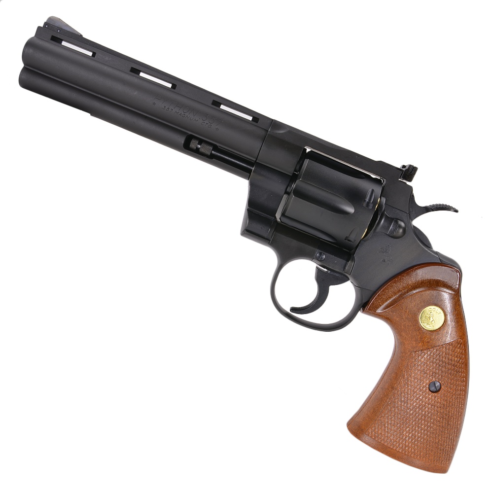 タナカ ガスガン COLT パイソン 357マグナム 6インチ Rモデル HW
