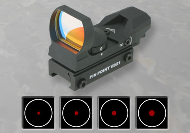 ノーベルアームズ ドットサイト PIN POINT VD21 | ミリタリーショップ