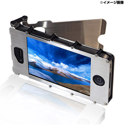 CRKT iPhone4S スマホケース iNoxCase 360 シルバー INOX4SX