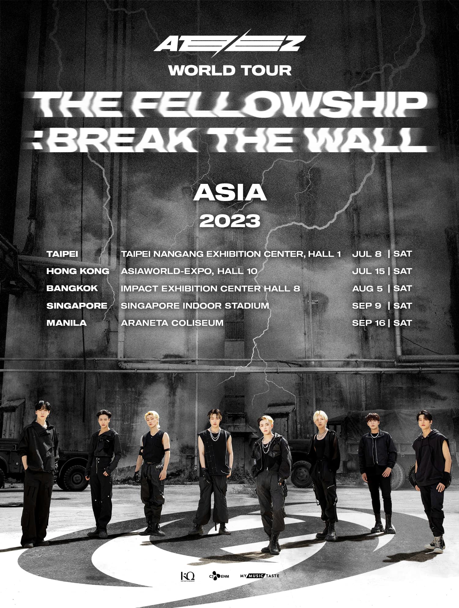 ATEEZ WORLD TOUR THE FELLOWSHIP: BREAK THE WALL IN HONG KONG