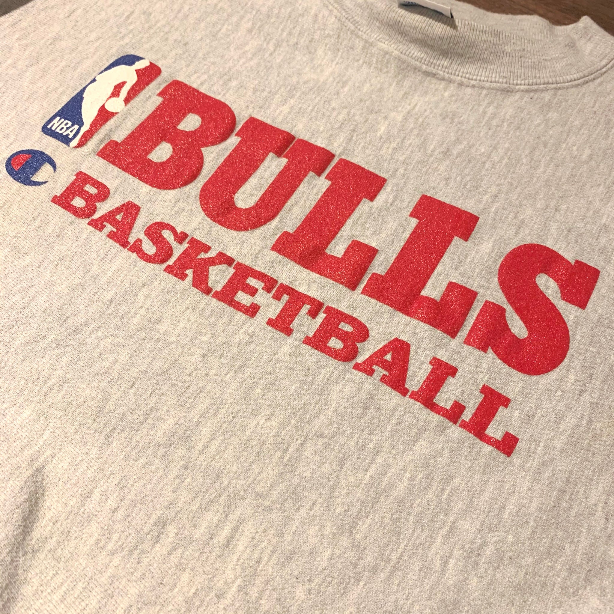 90s Champion/NBA CHICAGO BULLS Reverse Weave/MADE IN USA/ size L