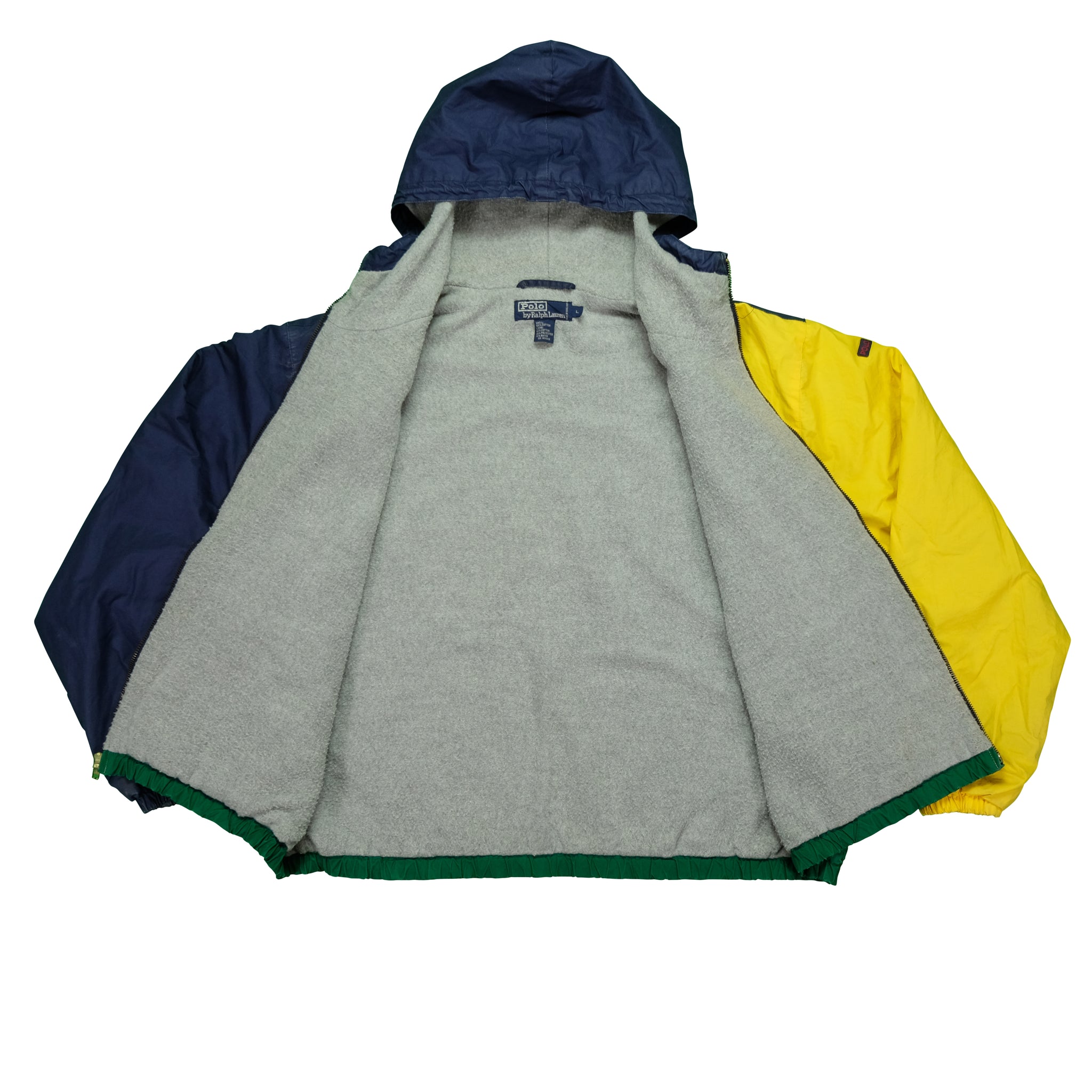 Vintage Polo Ralph Lauren Colorblock Full Zip Jacket | Reset