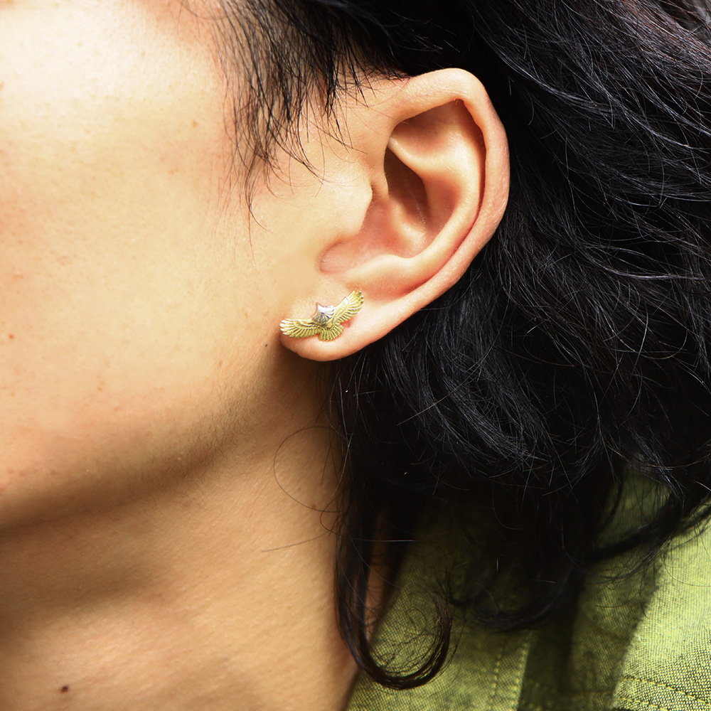 TADY&KINGイーグルピアス全金 頭プラチナ ALL ITEM TADY＆KING ONLINE