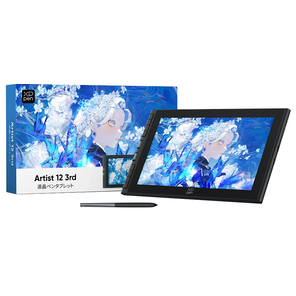 日本限定版・Artist 12 3rd 液晶ペンタブレット 初心者のために開発