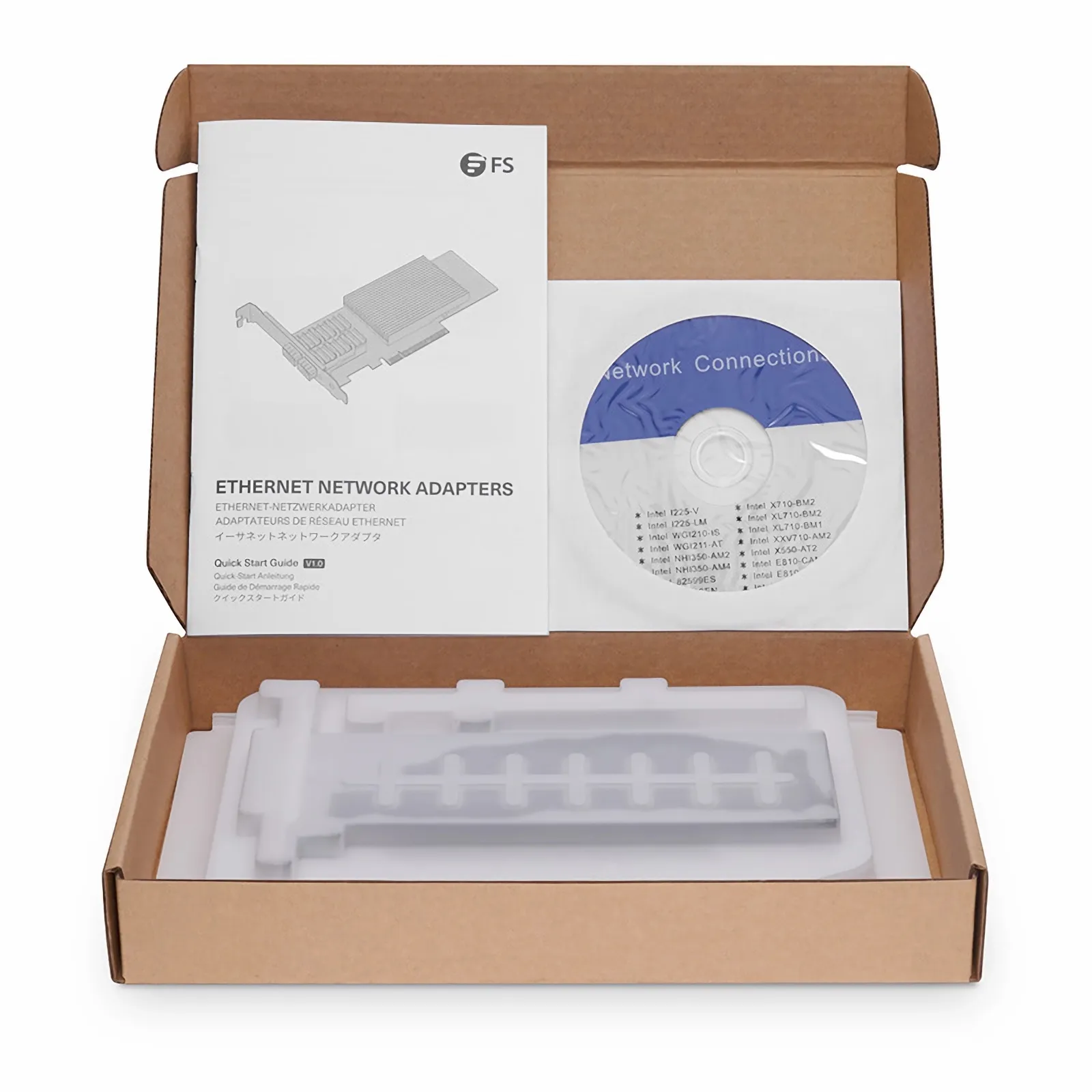 Intel E810-XXVAM2ベースのイーサネットネットワークインターフェイス