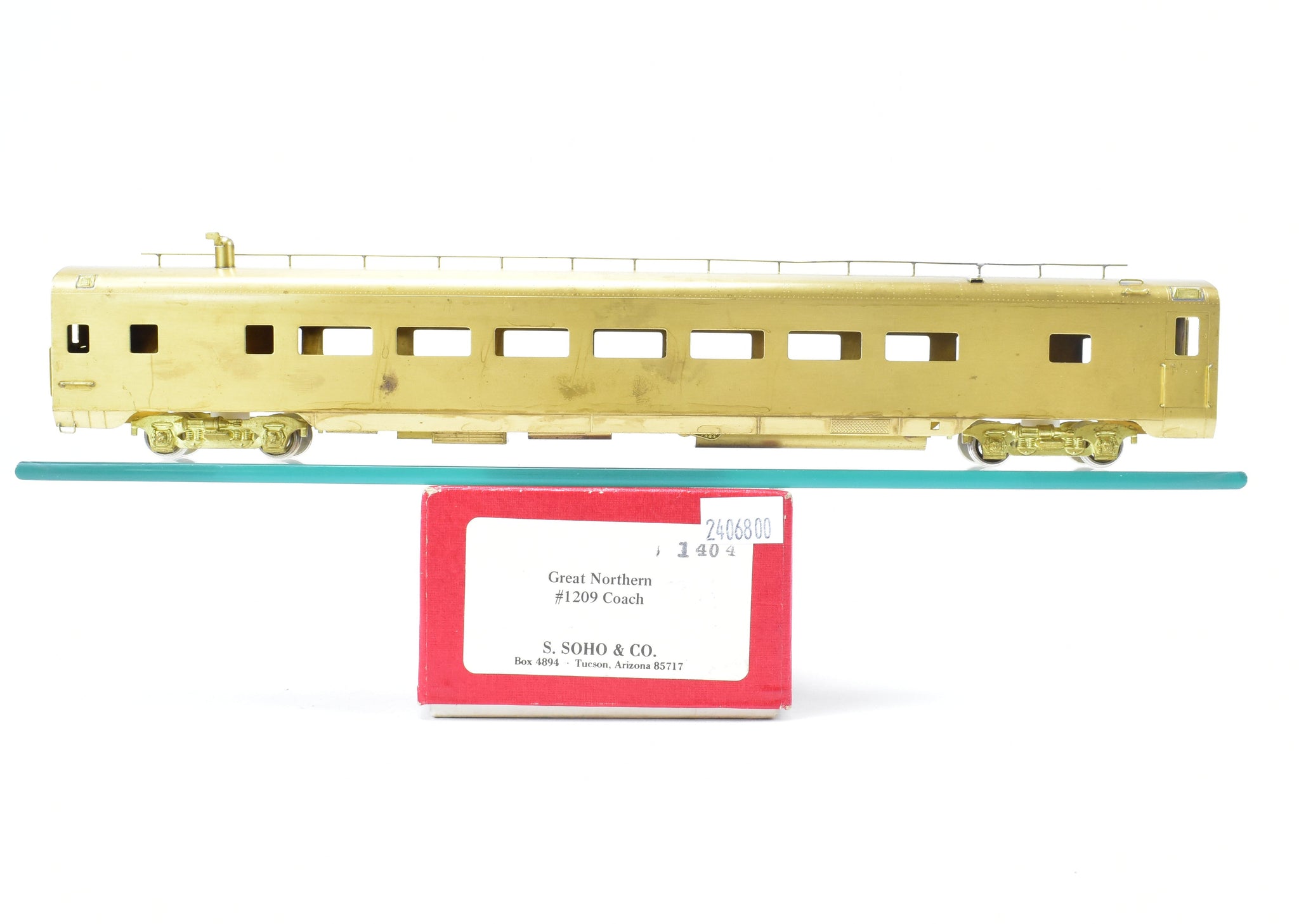 HO Brass S. Soho & Co. GN - Great Northern Empire Builder #1209