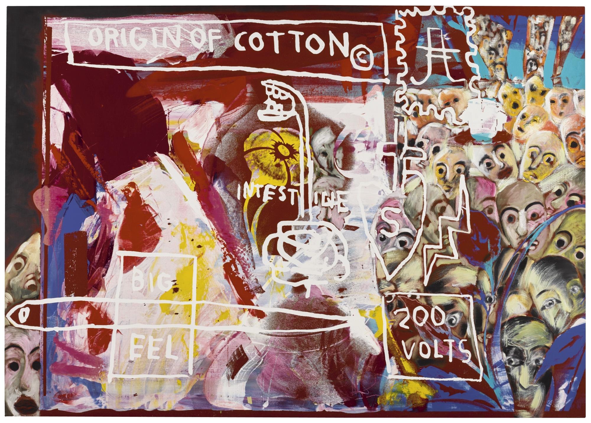 Jean-Michel Basquiat, Francesco Clemente And Andy Warhol's Auction