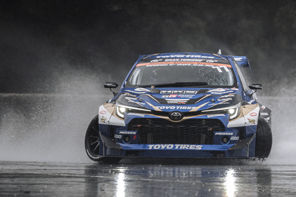 松山北斗が『GRカローラ』D1GP初投入で単走優勝！第3-4戦筑波の