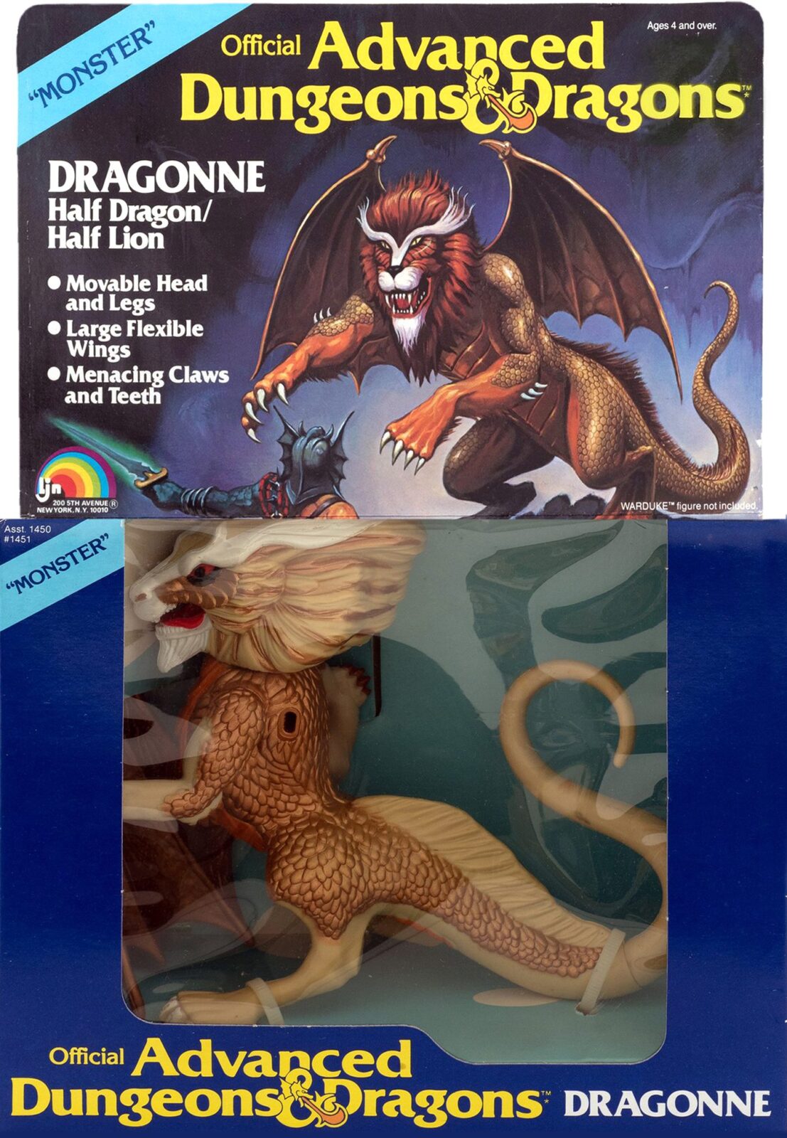 Action Monster – Dragonne Advanced Dungeons and Dragons LJN 1983