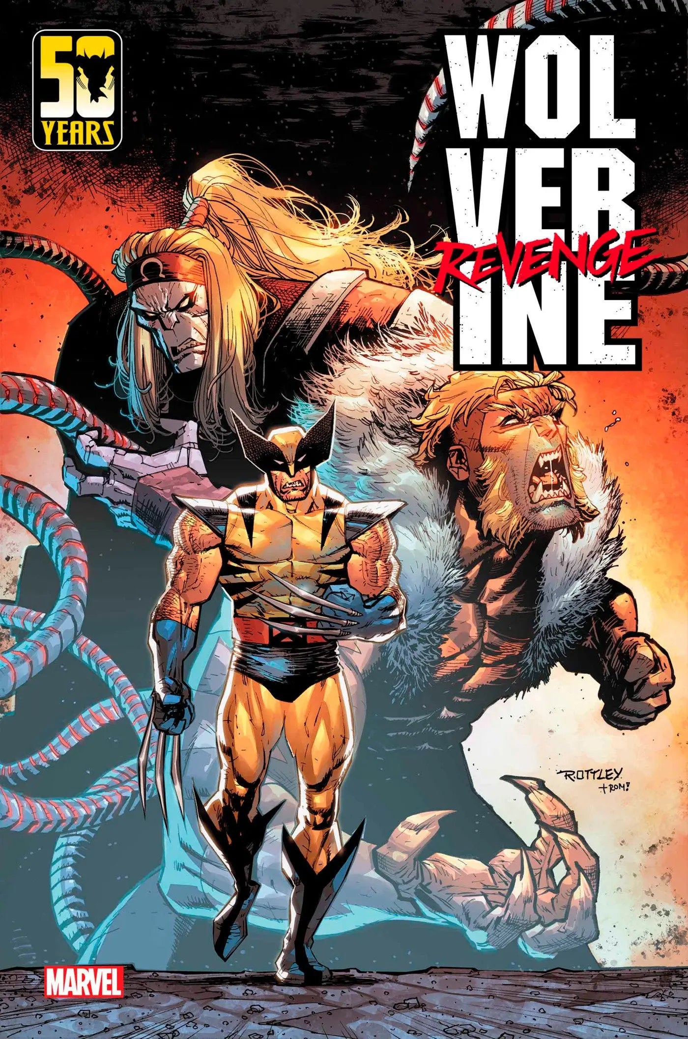 Wolverine: Revenge #4 Ryan Ottley Variant - Revenge Of