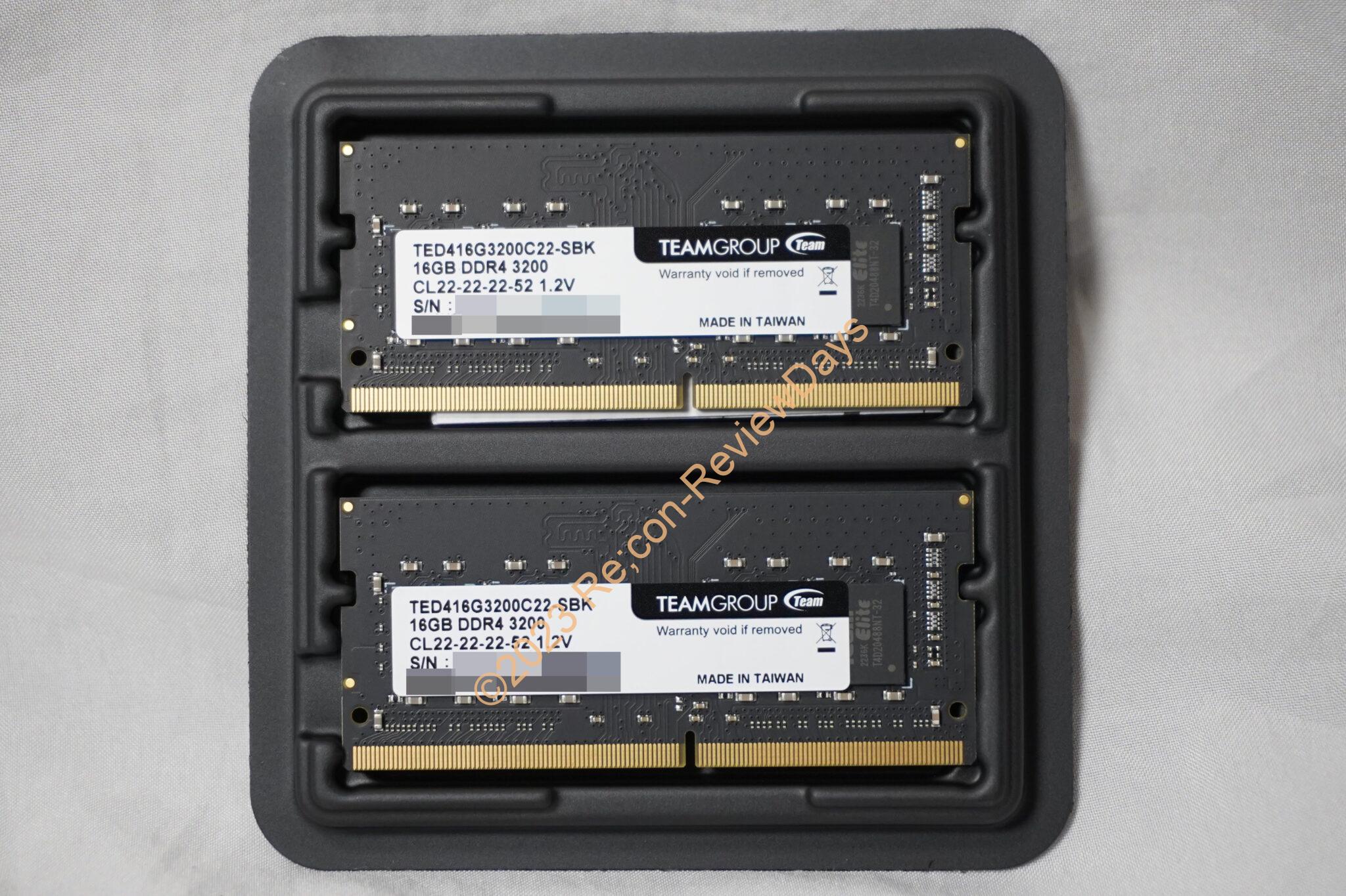 Synology DiskStation DS723+、DS923+にUnbufferedのDDR4 SODIMMメモリ