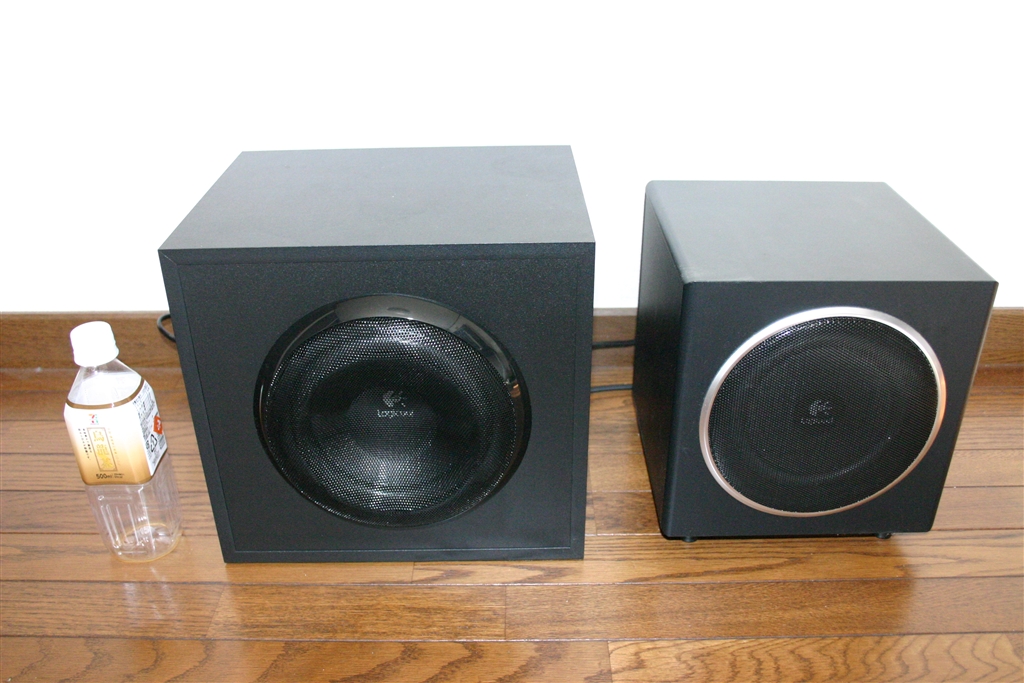 価格.com - 『Z523とZ623のサブウーファーサイズ比較』ロジクール