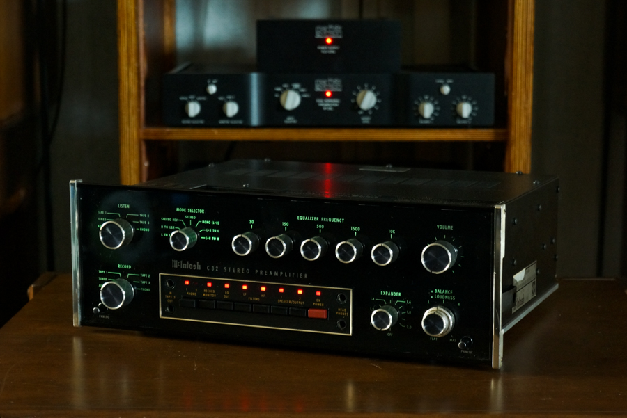 動作未確認】McIntosh C-32 プリアンプ マッキントッシュ 1円～ Y7189