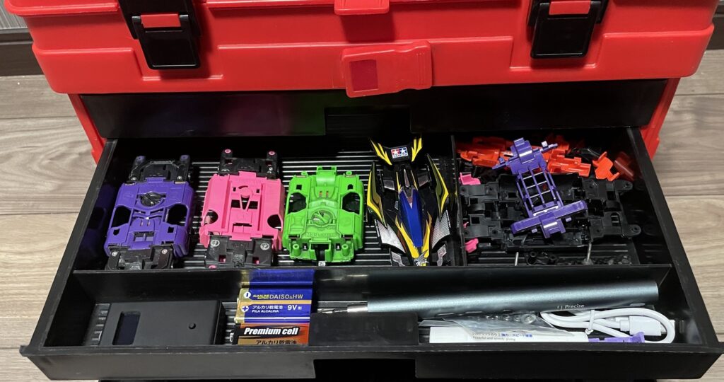 ミニ四駆】皆んなはどんなピットBOX使ってる？？私のBOXを紹介します