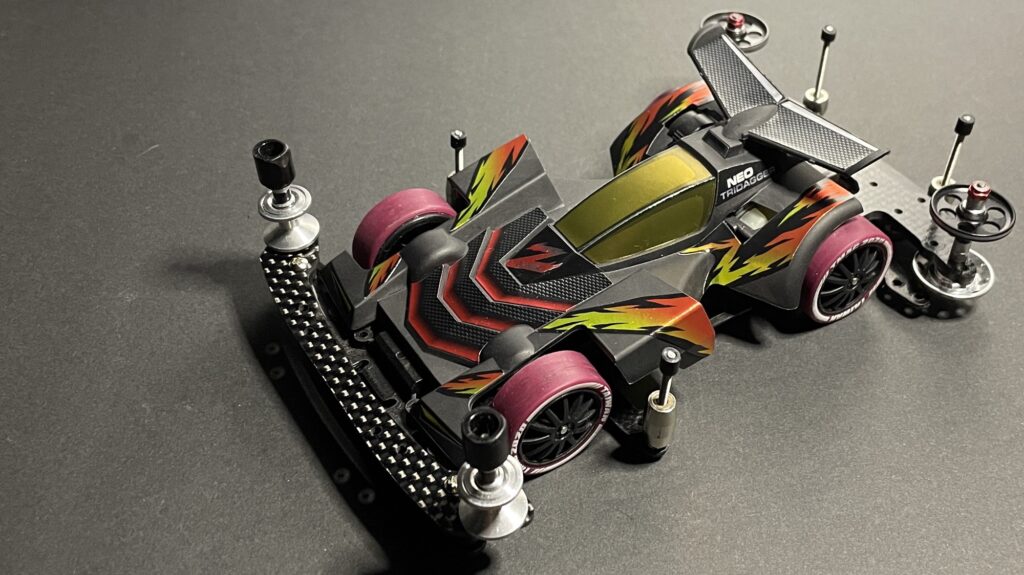 ミニ四駆】スーパー2シャーシのB-MAXマシンをご紹介☆ネオトライダガー