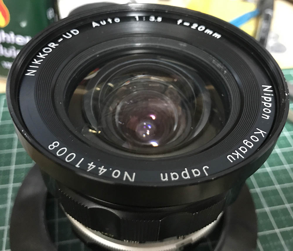 ニコン Nikon Nikkor-UD Auto 20mm f/3.5 7839 Nikon NIKKOR f/3.5