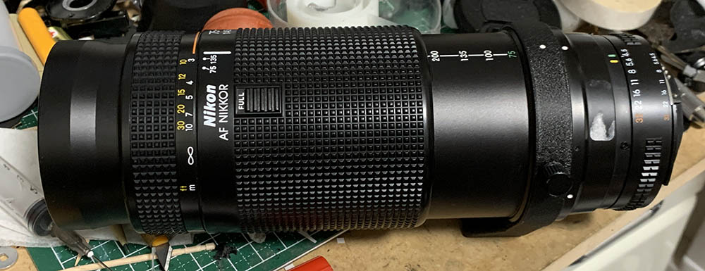 Repair: AF Zoom-Nikkor 75-300mm f/4.5-5.6 | Richard Haw's Classic