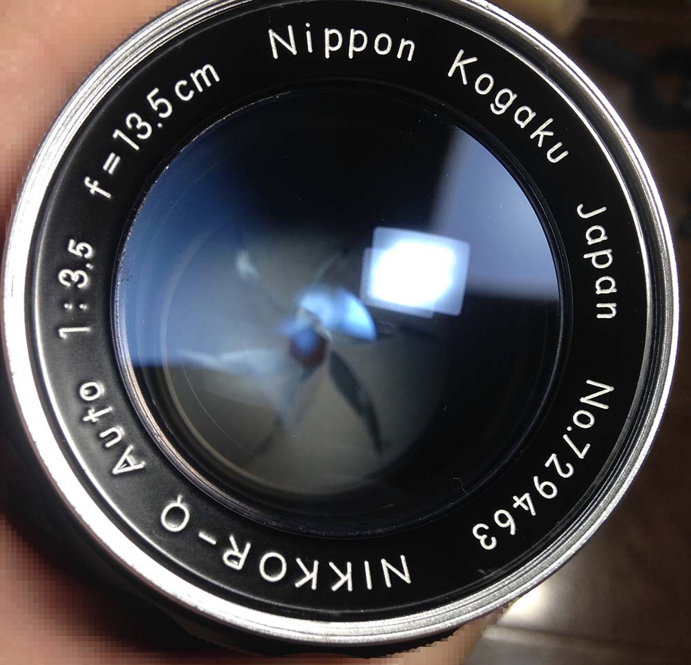Repair: Nikkor-Q 13.5cm f/3.5 Auto | Richard Haw's Classic Nikon