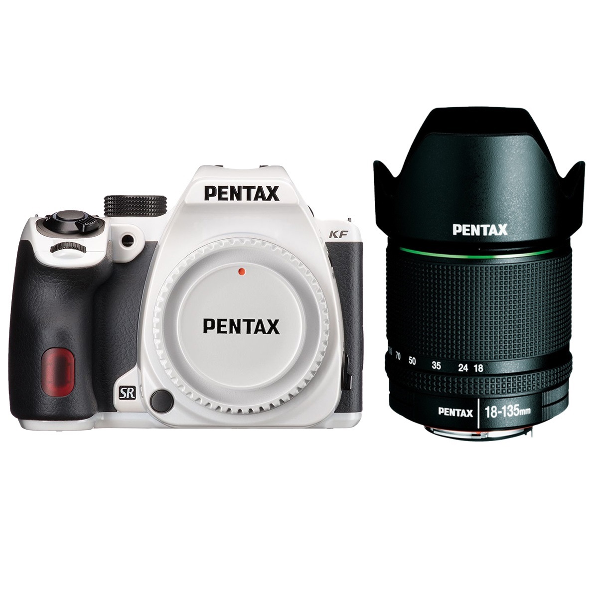 PENTAX KF + DA18-135mmレンズセット クリスタルホワイト 数量限定販売