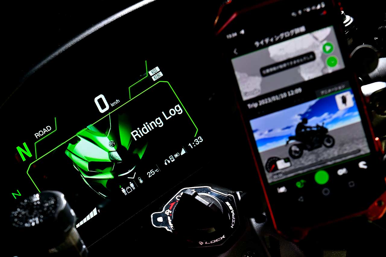 KAWASAKIの独自アプリ「RIDEOLOGY」｜スマホとコネクトで何ができる