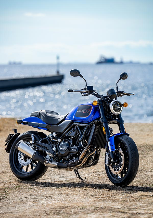 ちょうどいいミドルクラストラッカー【HARLEY-DAVIDSON X500／X350