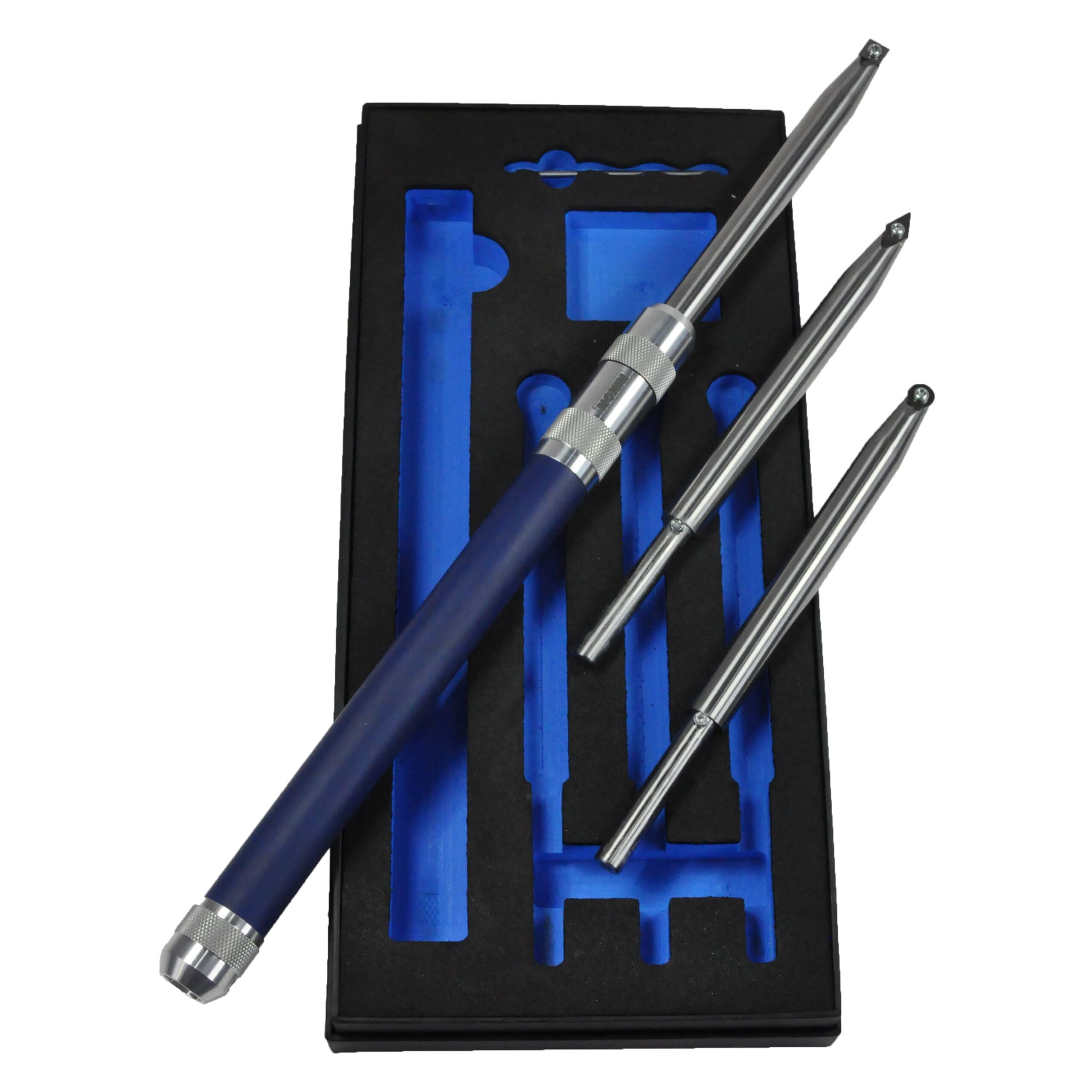 70-800 4-Piece Turning Tool Set with Carbide Insert Cutters