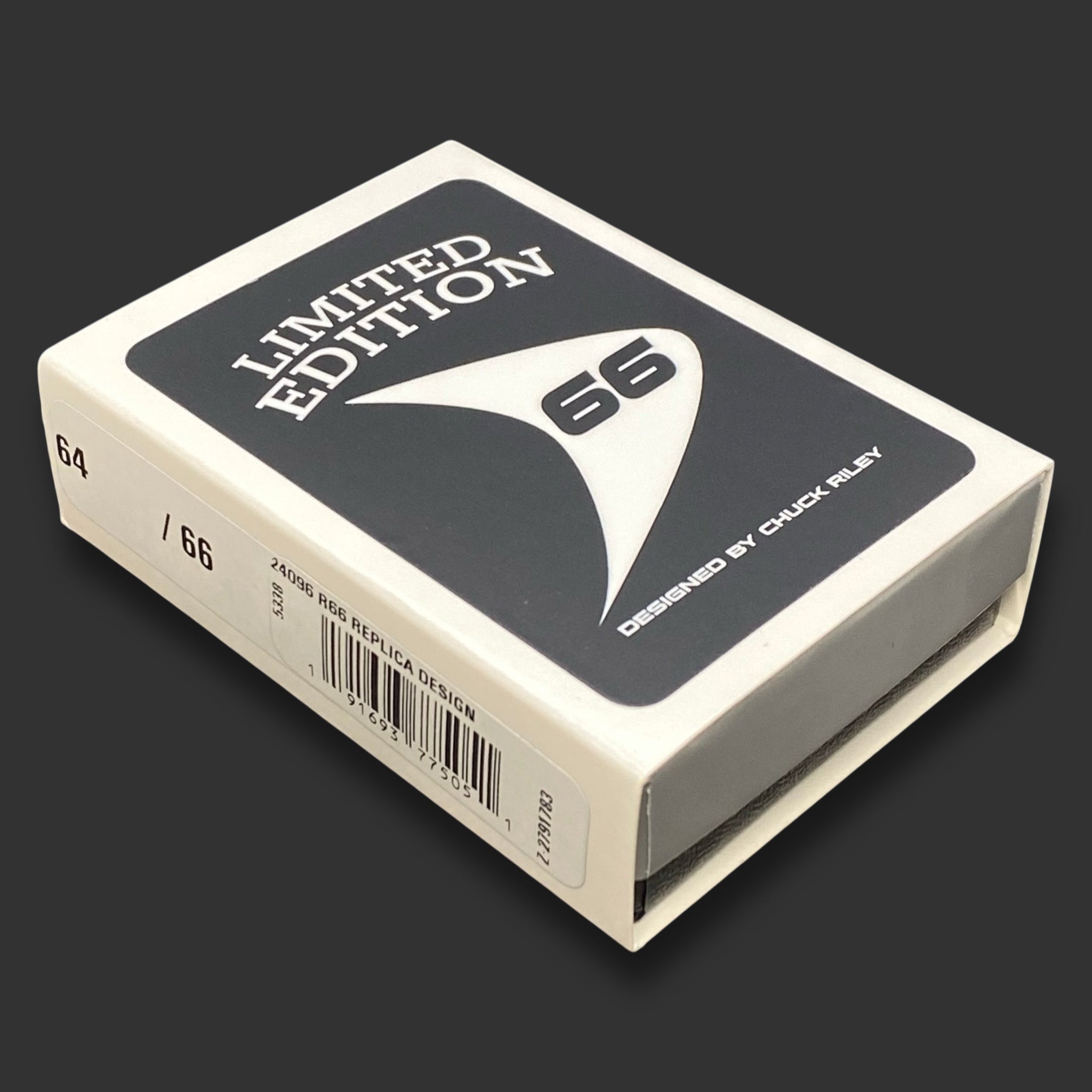 Original Limited Edition Riley's 66 Zippo Lighter - Art Deco II - Blem